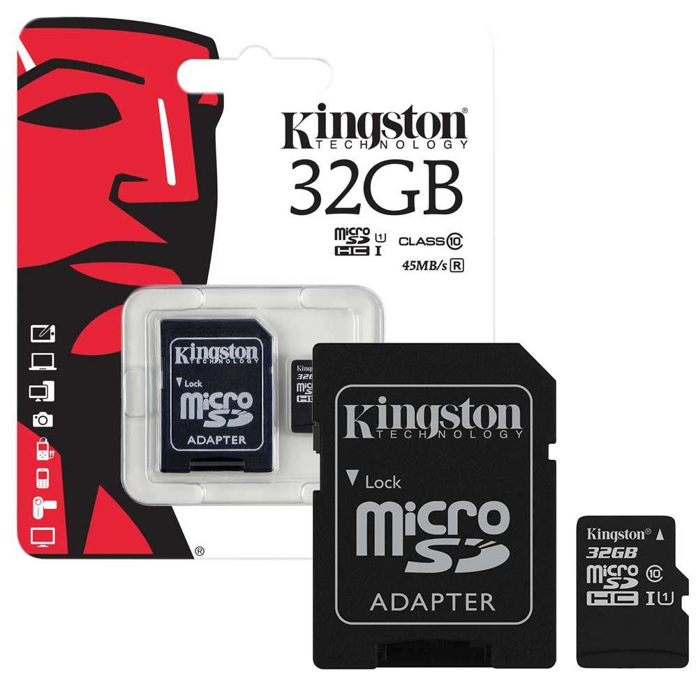 Kingstone 32GB Class10 MicroSD memóriakártya